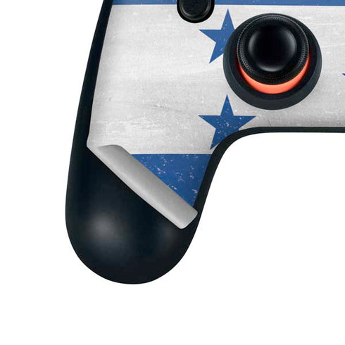 Honduras Flag Distressed Google Stadia Controller Skin